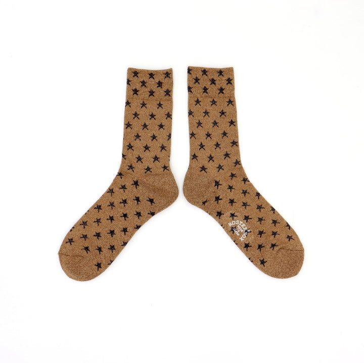 Rostersox - Beige Star Socks