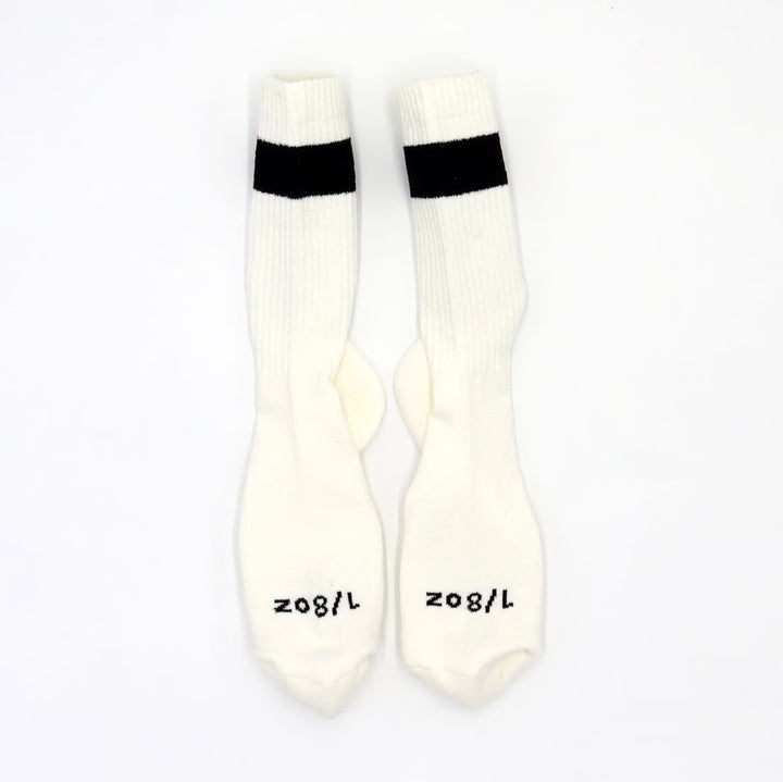 8-Ball Socks - White