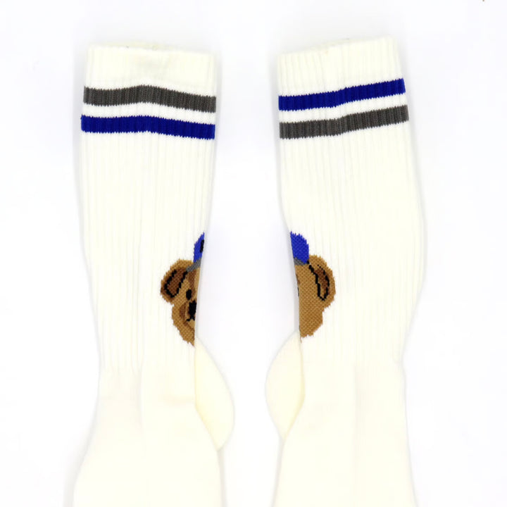 Team Bear Socks - Blue