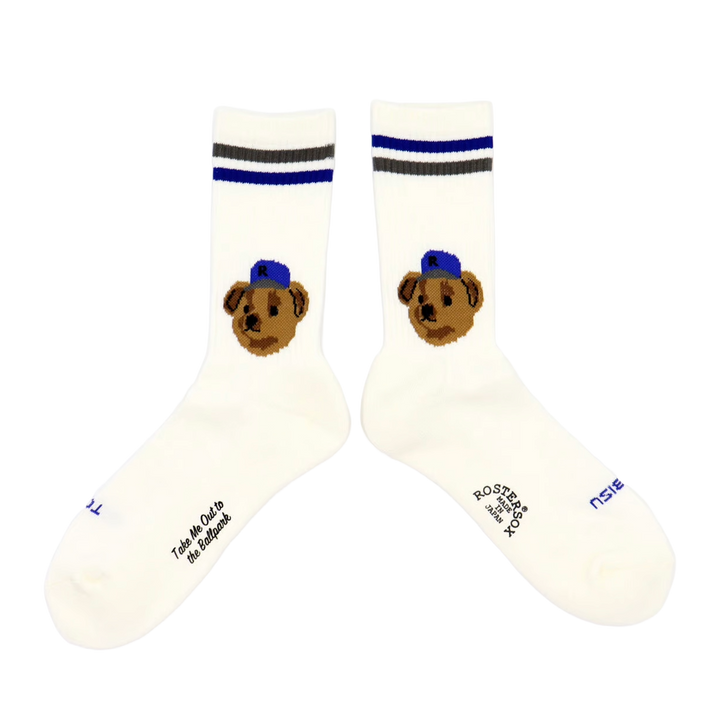 Team Bear Socks - Blue