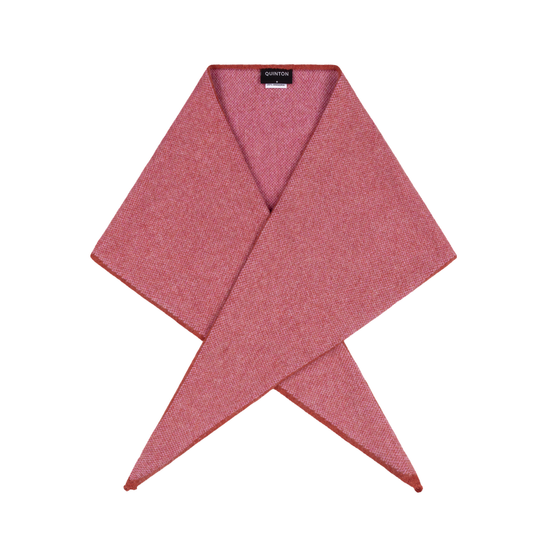 Triangle Scarf - Berry