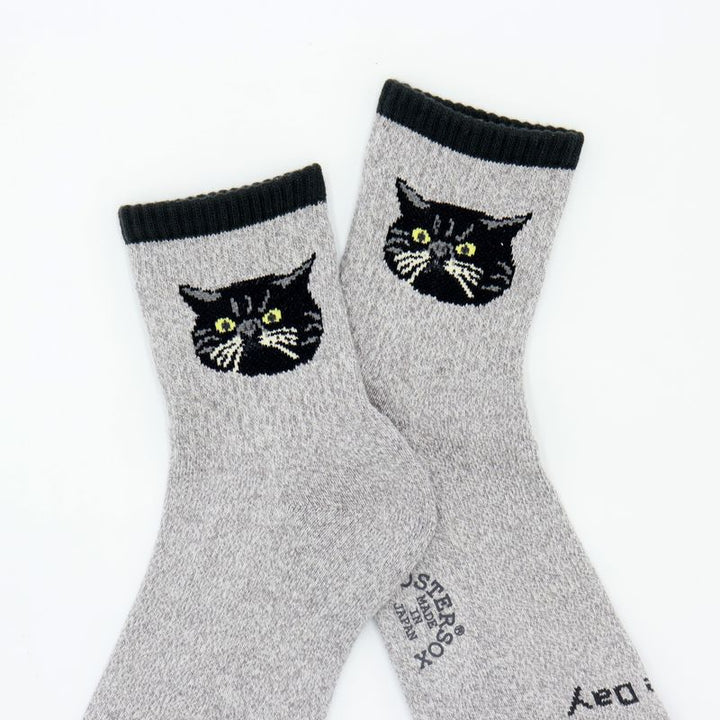 Rostersox - Grey Cat socks