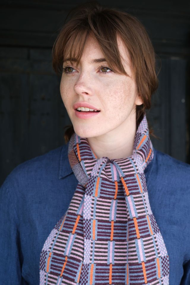 Ladder Scarf -  Quartz