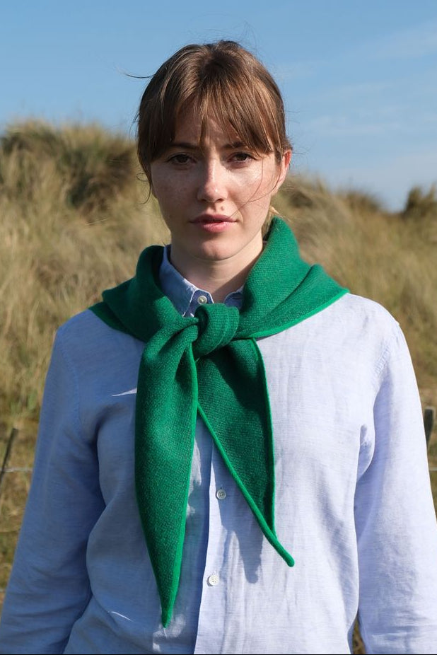 Triangle Scarf - Lilypad