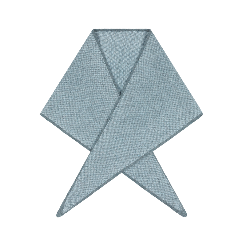 Triangle Scarf - Aqua
