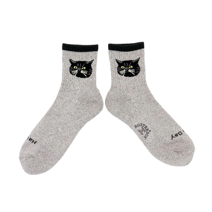 Rostersox - Grey Cat socks