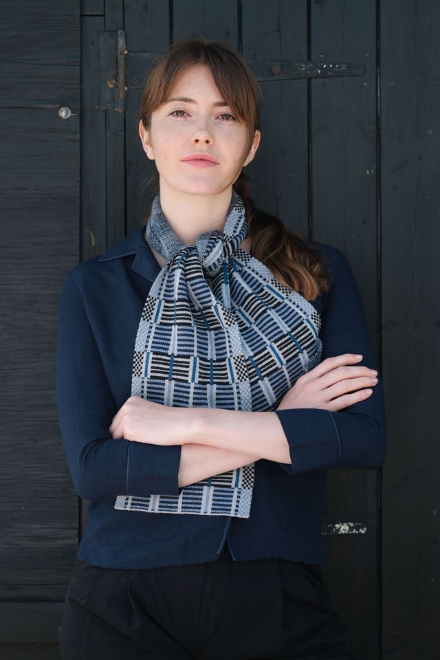 Ladder Scarf -  Fossil