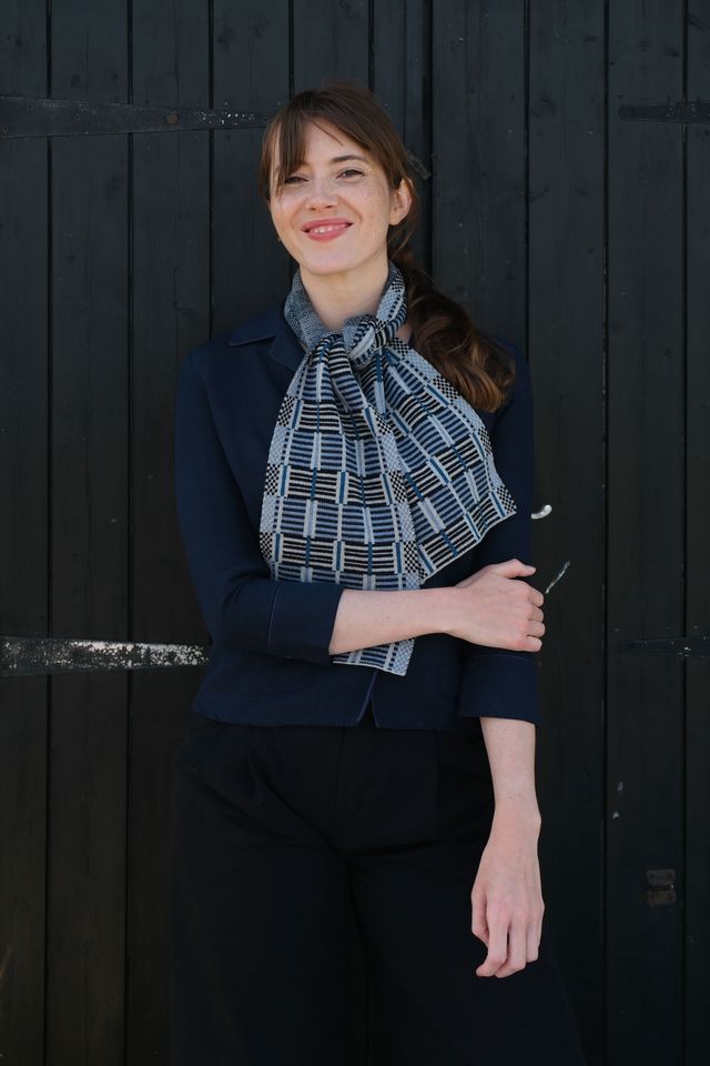 Ladder Scarf -  Fossil