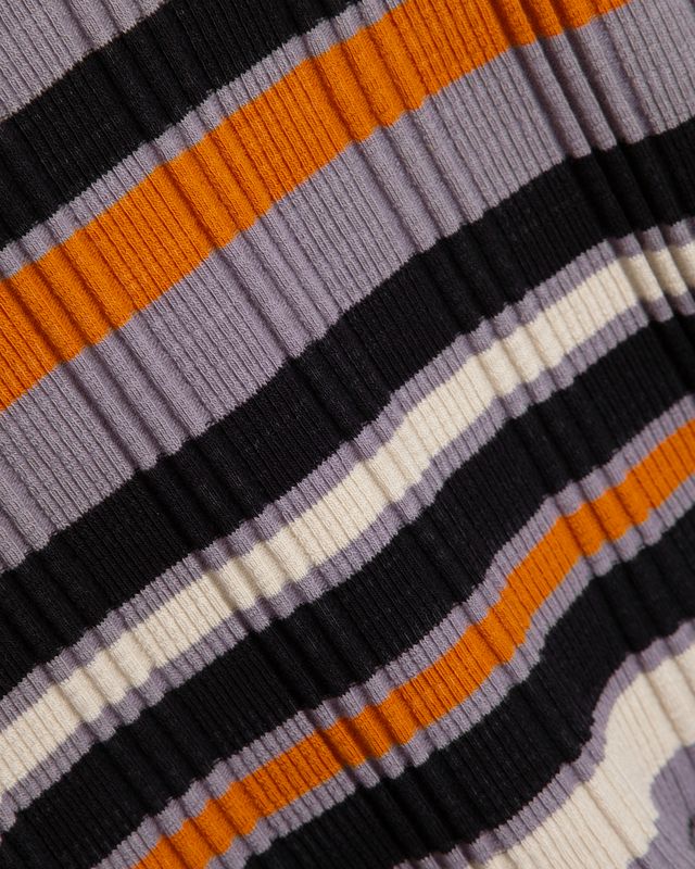 Highrains Top - Multi Stripe Rib Jersey