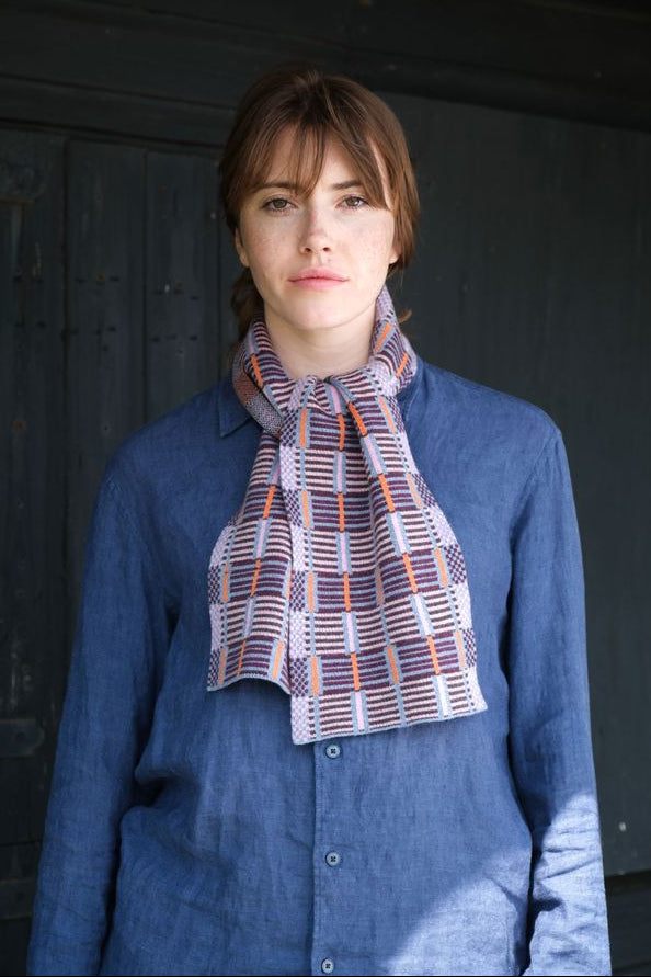 Ladder Scarf -  Quartz