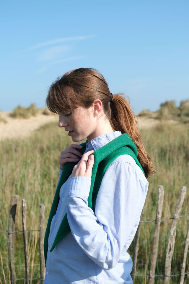 Triangle Scarf - Lilypad