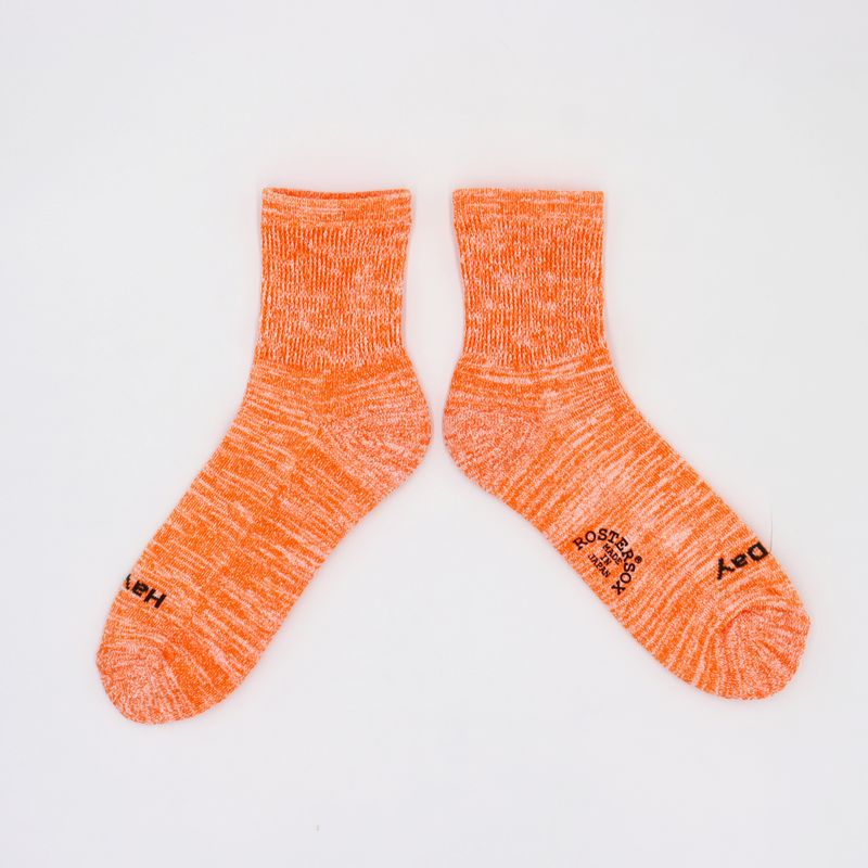 Rostersox - Orange Mix Boucle socks