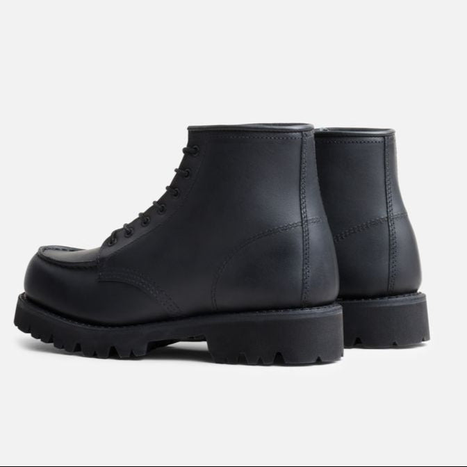 6" Porter Moc Toe Women's Boots 3497 - Black Boundary