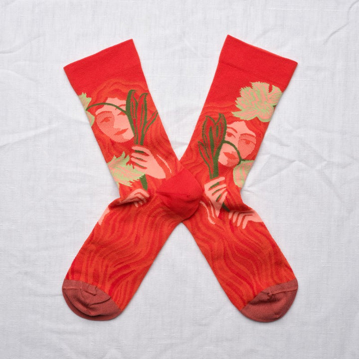 Face Socks - Red
