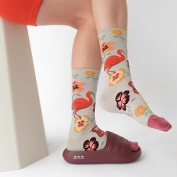 Celadon Ibis Socks
