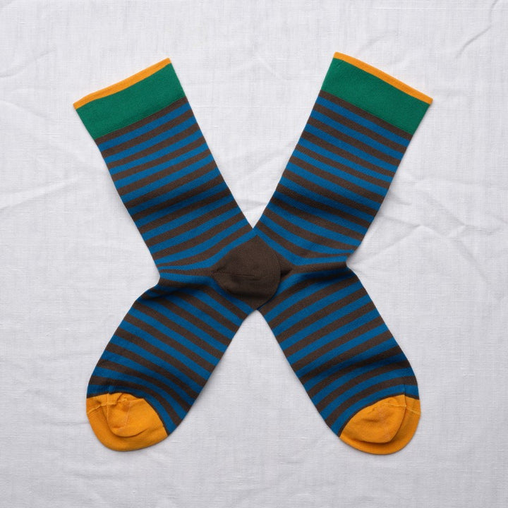 Stripe Sock - Umber