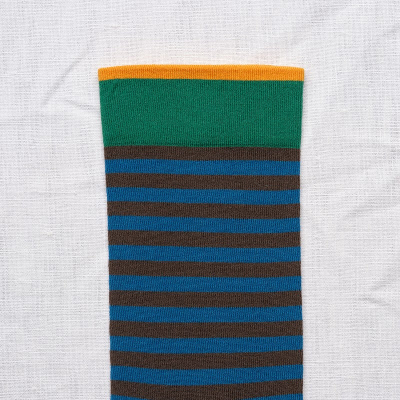 Stripe Sock - Umber