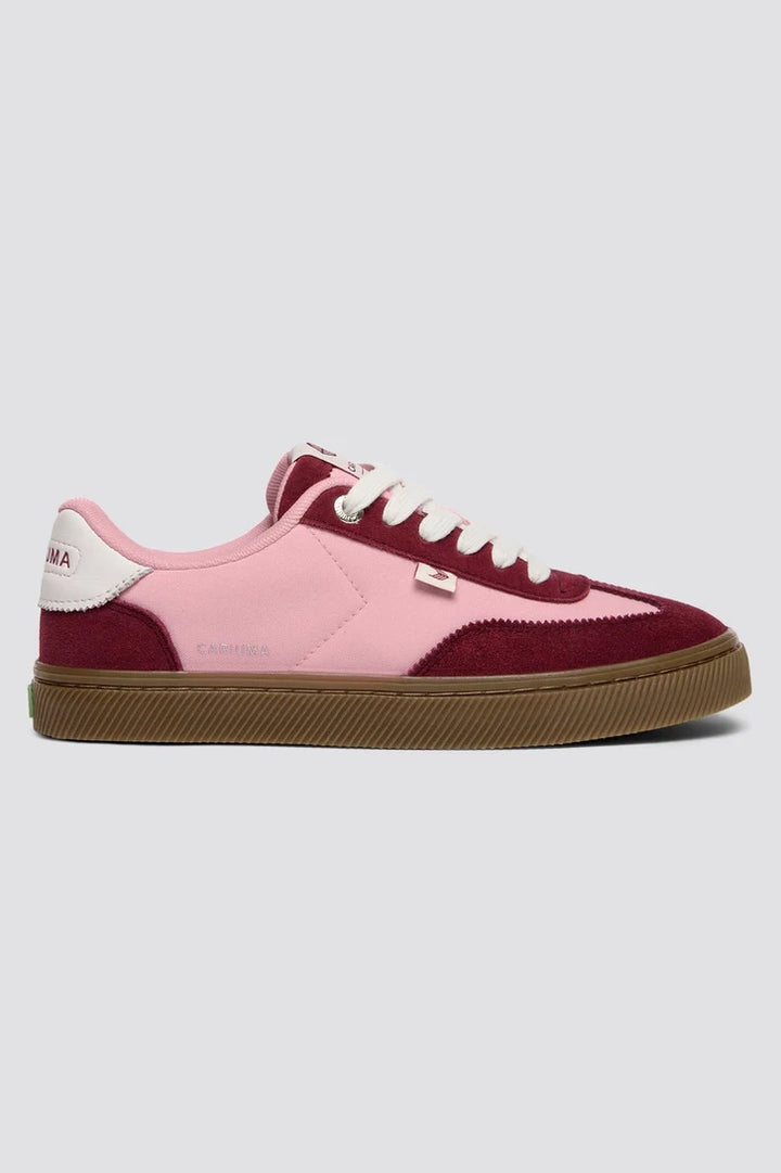 Toca Sneakers - Bright Rose Gum Nylon & Suede