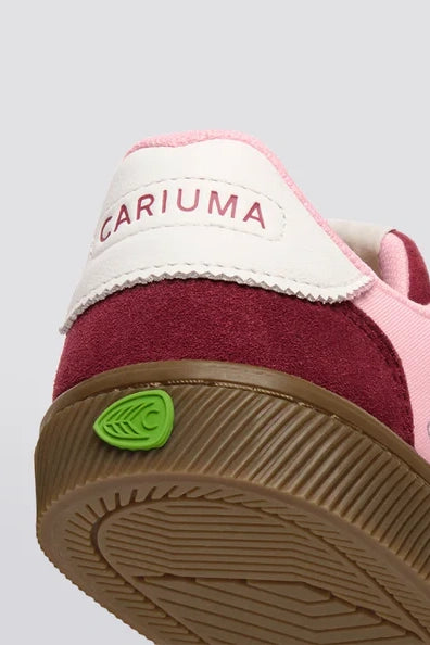 Toca Sneakers - Bright Rose Gum Nylon & Suede