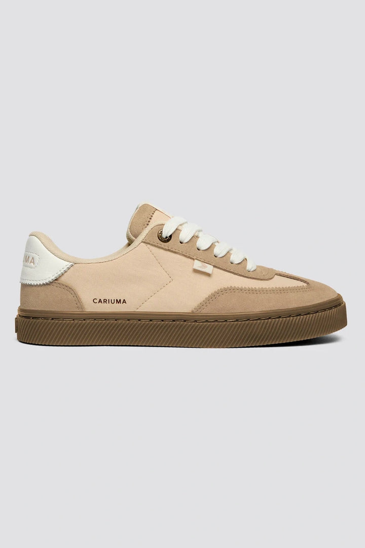 Toca Sneakers - Light Cream Gum Nylon & Suede