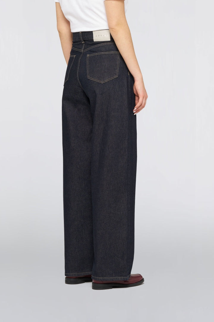 W' Olivia Mix Pant - Blue Rinsed - Frontiers Woman