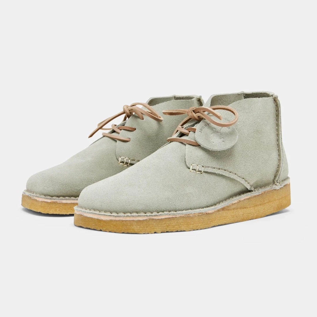 JOHNNY MARR GLENN SUEDE BOOT - SHADOW GREY - Frontiers Woman