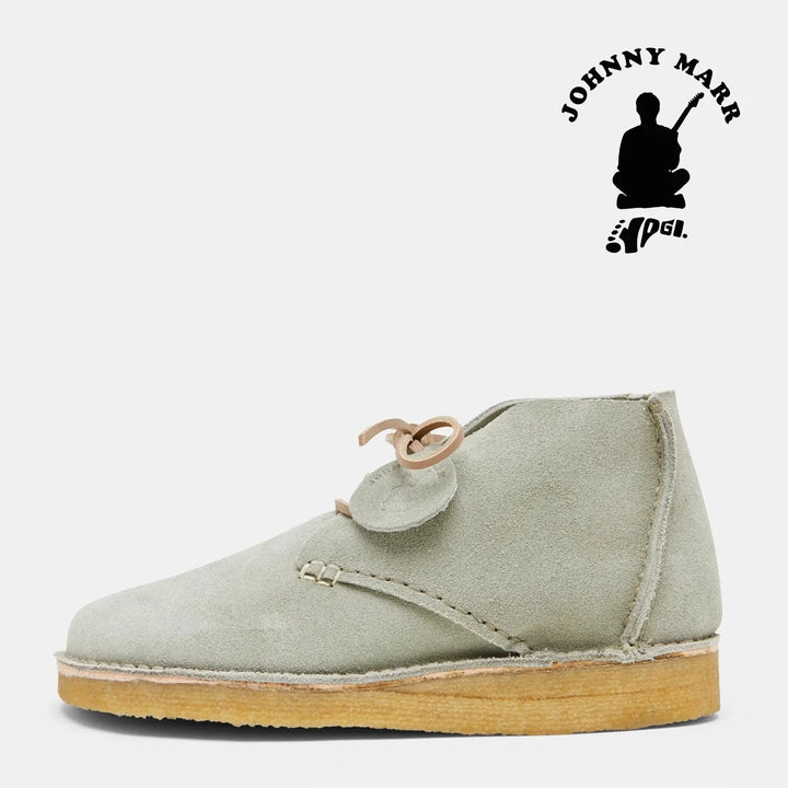 JOHNNY MARR GLENN SUEDE BOOT - SHADOW GREY - Frontiers Woman